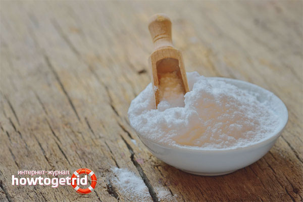 Débarrassez-vous des pellicules avec du soda