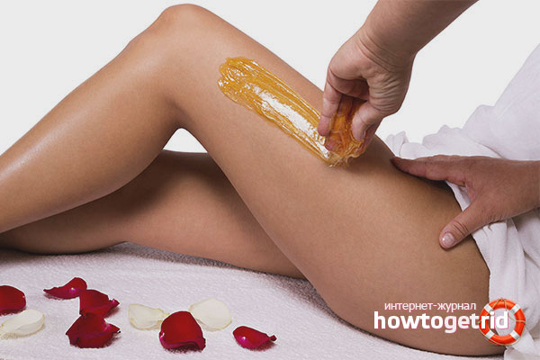 Préparation cutanée pour shugaring