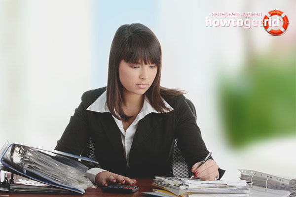 Profession pour une fille - comptable