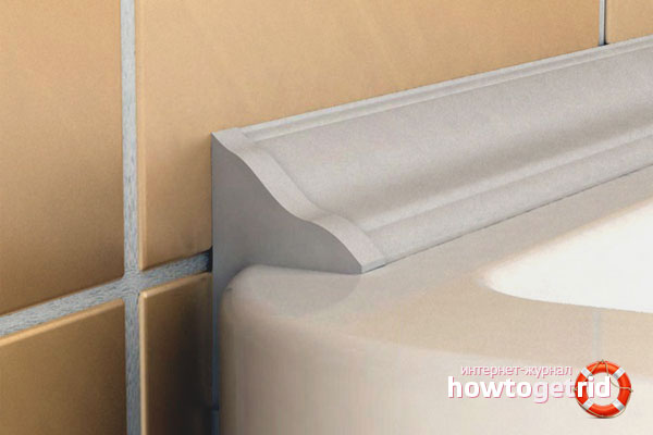 Sceller les joints entre la salle de bain et la plinthe