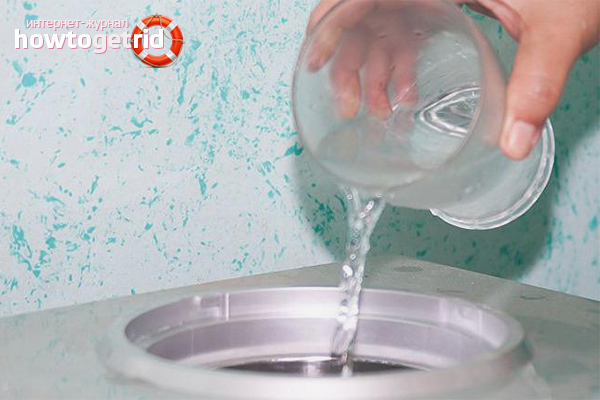 Nettoyage de la glacière de l'intérieur