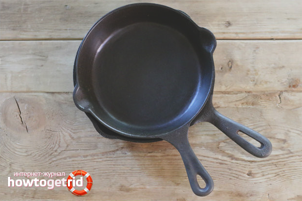 Comment nettoyer la poêle de la suie