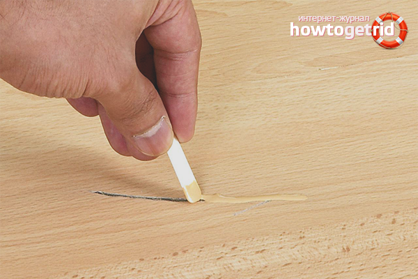 Élimination du stratifié en copeaux