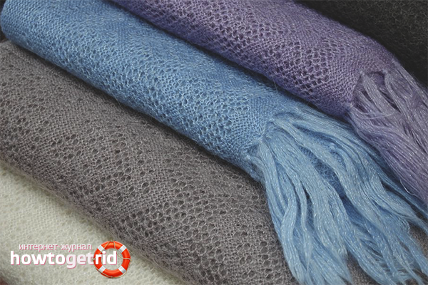 Comment laver un foulard en duvet