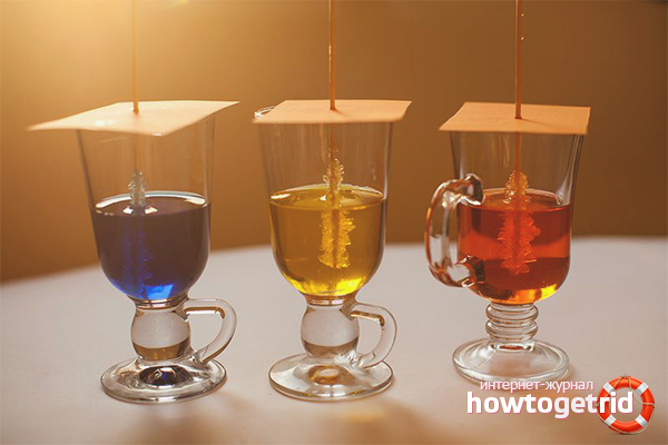 Comment faire des cristaux de sucre