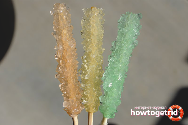 Comment faire pousser des cristaux de sucre