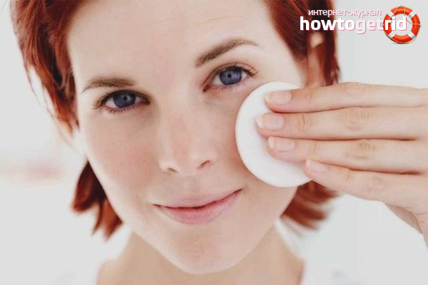 Lotions pour la peau grasse