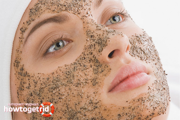 Gommage des particules kératinisées