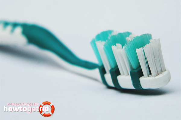 Brosse à dents droite