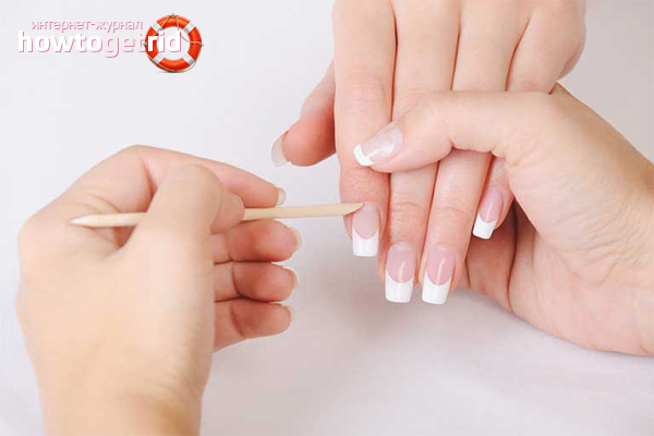 Manucure européenne