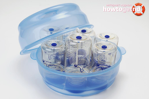 Stérilisateur de bouteille de vapeur