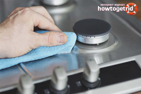 Comment nettoyer une cuisinière à gaz