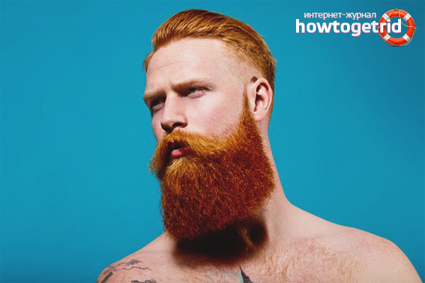 Coloration de la barbe