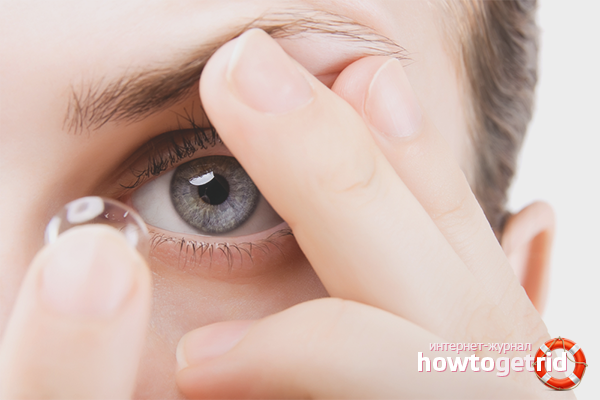 Comment porter et retirer les lentilles de contact