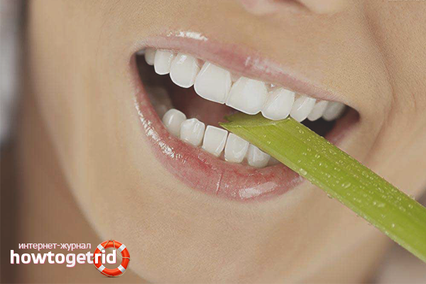 Recettes populaires pour la restauration de l'émail des dents