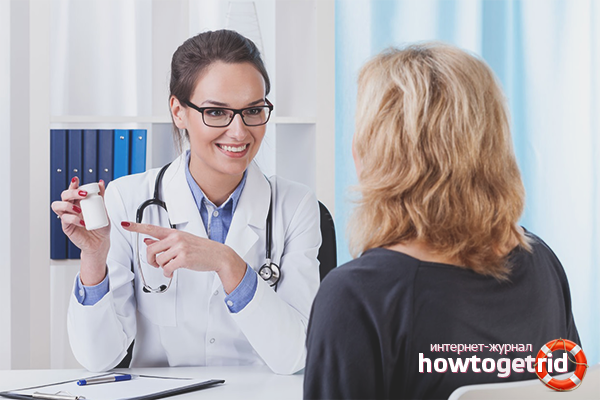 Examen par un médecin pour la perte de poids