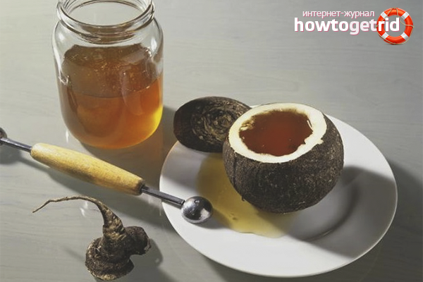 Sirop contre la toux au radis noir