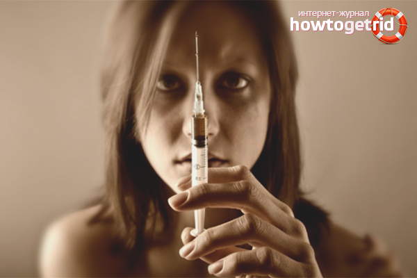 Comment un toxicomane déguise des injections