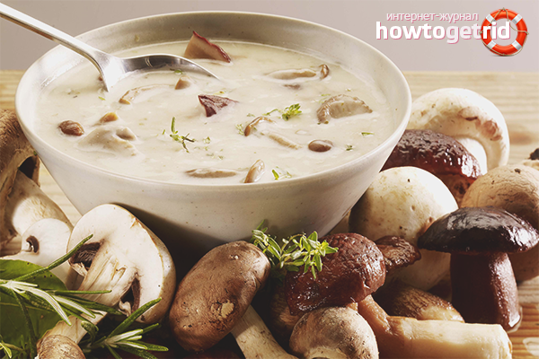 Comment faire une soupe aux champignons surgelée