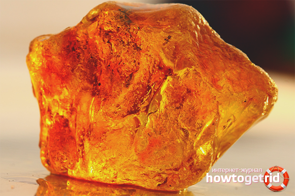 Ce que vous ne pouvez pas nettoyer en ambre