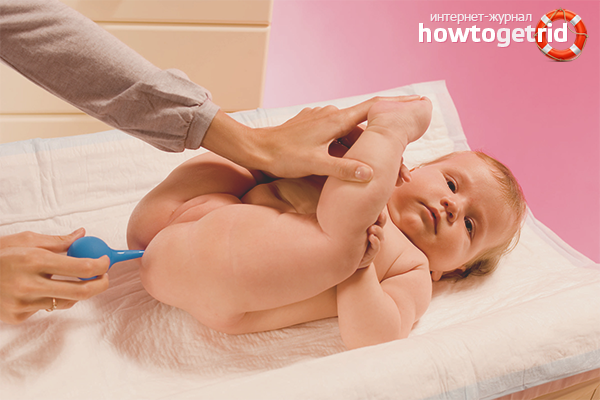 Comment faire un lavement pour un nouveau-né