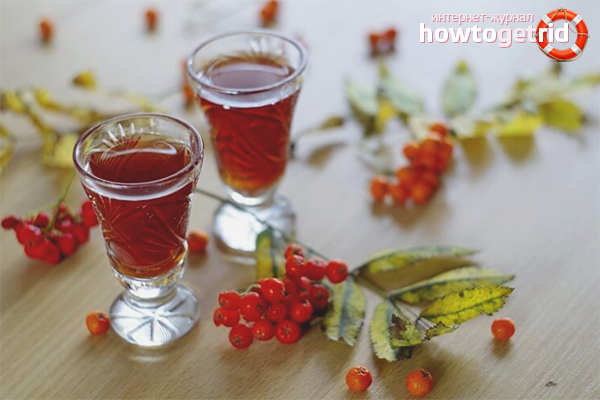 Liqueur de cendre de montagne