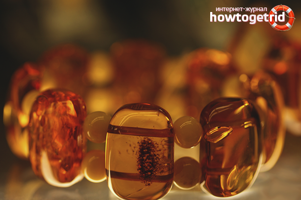 Soin des bijoux et compositions d'ambre