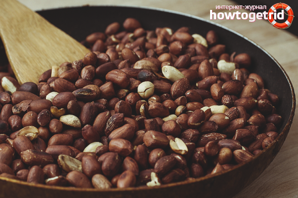 Comment faire frire des cacahuètes dans une poêle