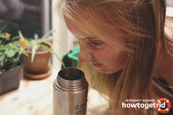 Comment enlever l'odeur d'un thermos