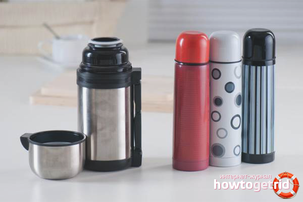 Façons de se débarrasser de l'odeur d'un thermos