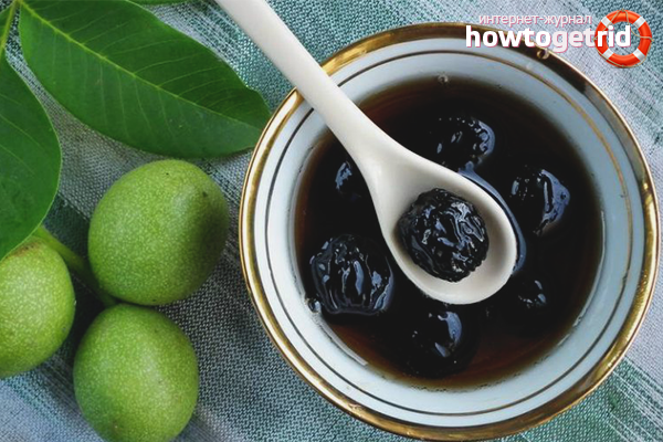 Confiture de noix à l'acide citrique