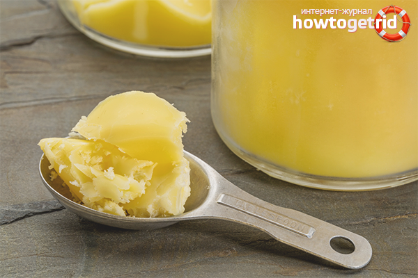 Propriétés utiles du ghee