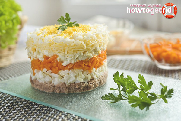 Comment faire une salade de mimosa