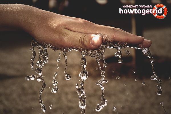 Comment éliminer l'eau du corps