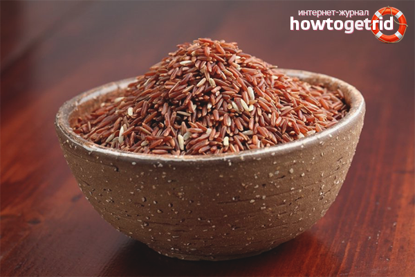 Riz rouge pour pilaf