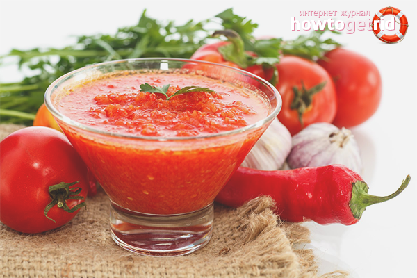 Les avantages et les inconvénients de l'adjika