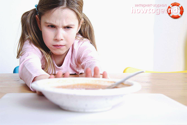 L'enfant ne veut pas manger