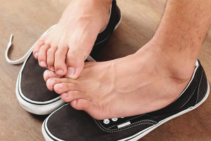 Odeur désagréable des pieds