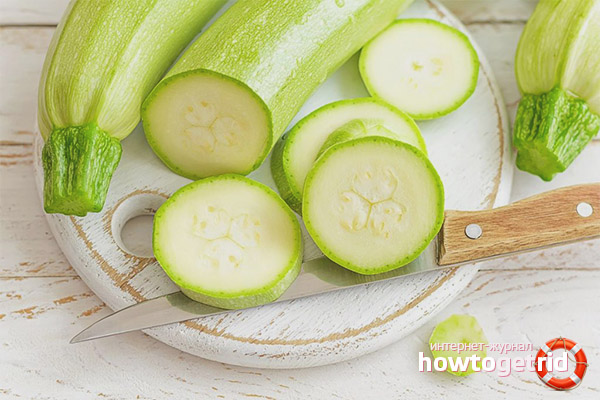 Masques de courgettes pour la peau