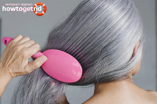 Comment enlever les cheveux gris