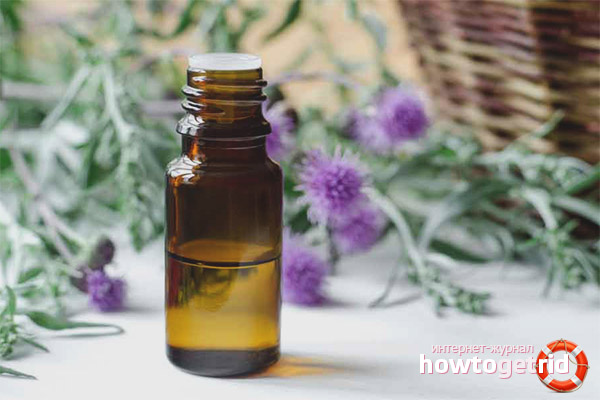 Huile de chardon-Marie pour le foie