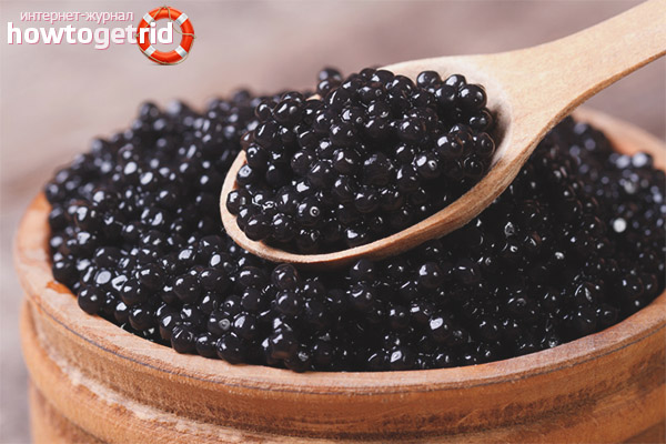 Caviar noir pendant la grossesse