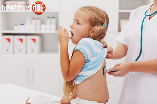 Toux sèche chez un enfant