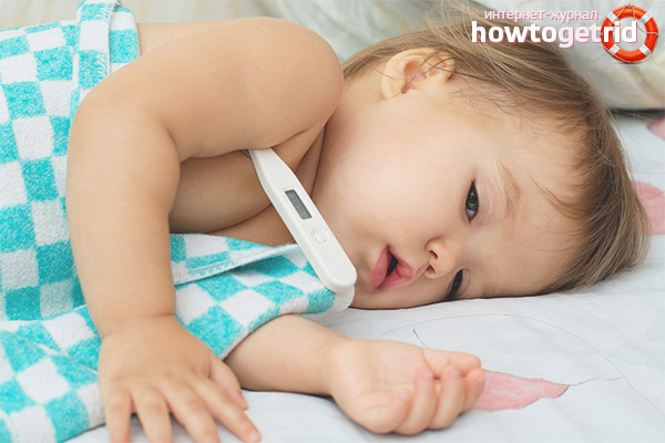 Comment faire baisser la température de l'enfant