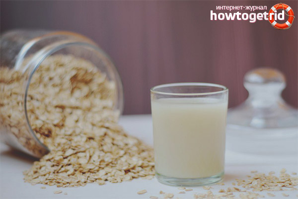 Recettes de décoctions d'avoine