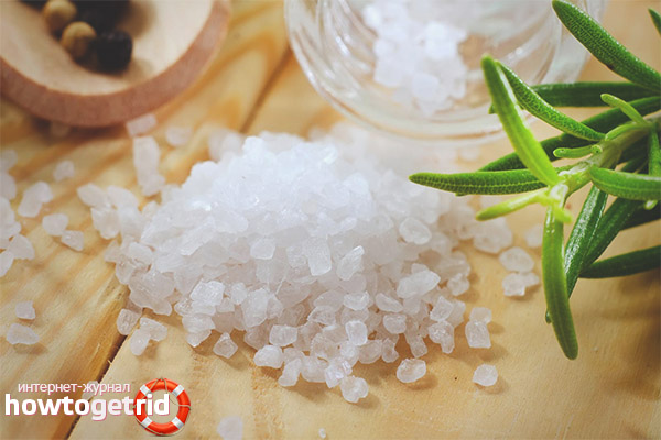 Recommandations générales pour l'utilisation du sel de mer