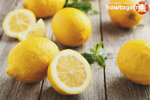 Règles pour l'introduction de citrons dans l'alimentation d'une mère qui allaite