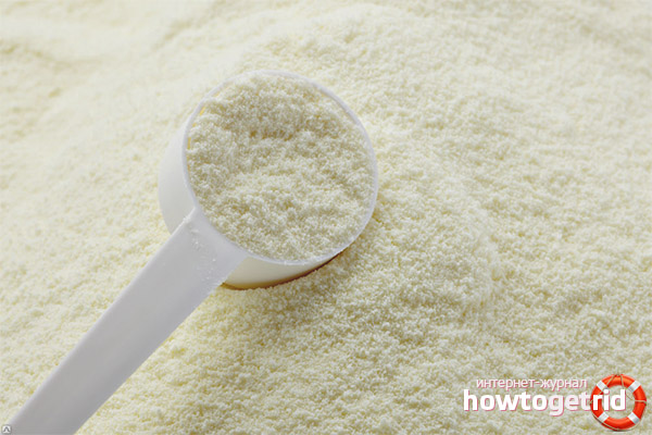 Les méfaits du lait en poudre