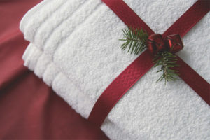 Puis-je donner une serviette en cadeau