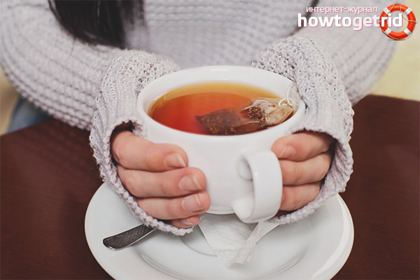 Que se passe-t-il lorsque le thé est mélangé à de la nourriture